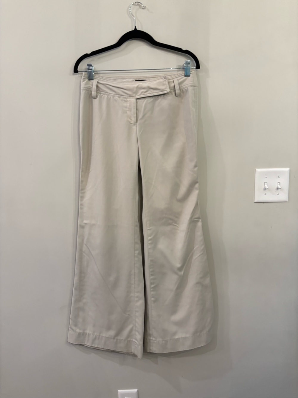 The Limited Cassidy Fit Cream Trousers